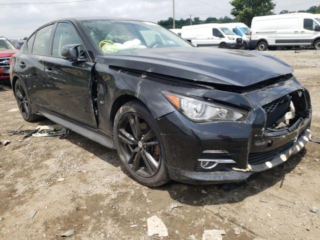 INFINITI Q50 BASE 2015 with VIN JN1BV7AR9FM415967 - Photo from auction