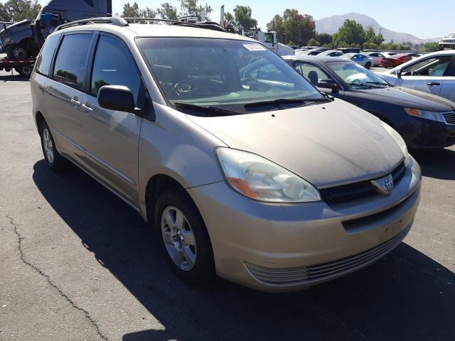 TOYOTA SIENNA CE 2004 with VIN 5TDZA23C64S028815 - Photo from auction