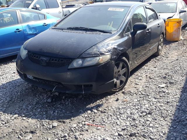 Photo 2 from auction – 2010 HONDA CIVIC LX with VIN 19XFA1F5XAE064426