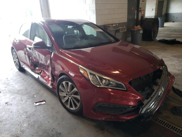 HYUNDAI SONATA SPO 2015 with VIN 5NPE34AF1FH223926 - Photo from auction