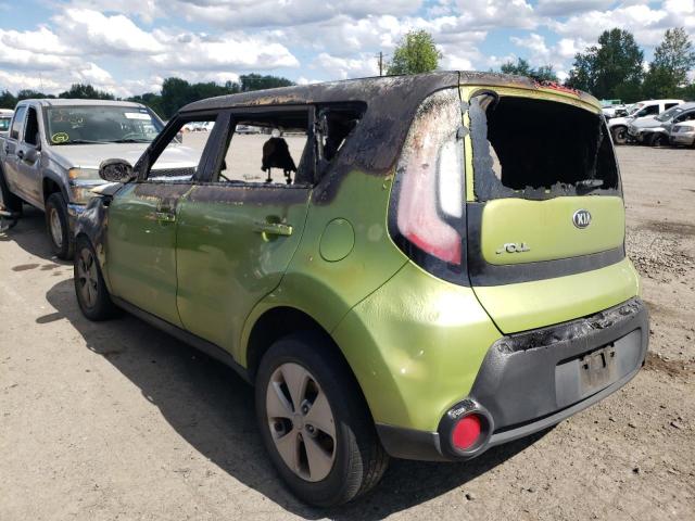 Photo 3 from auction – 2016 KIA SOUL with VIN KNDJN2A20G7874075