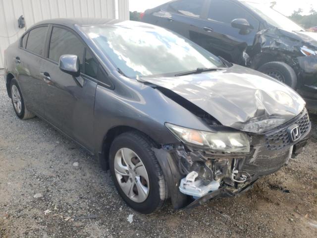 HONDA CIVIC LX 2013 with VIN 19XFB2F52DE093829 - Photo from auction