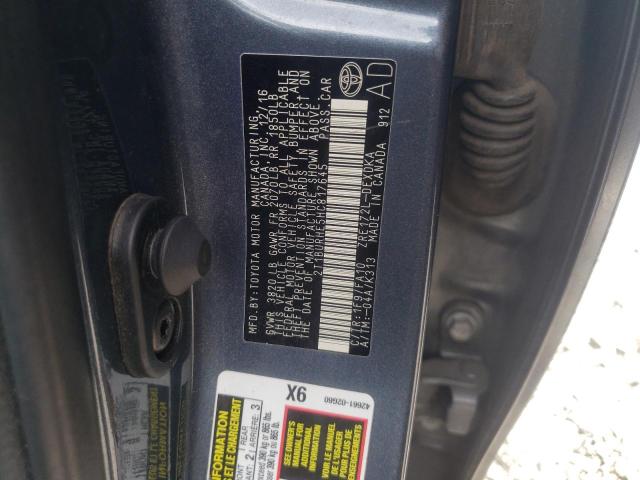 Photo 10 from auction – 2017 TOYOTA COROLLA L with VIN 2T1BURHE5HC817645