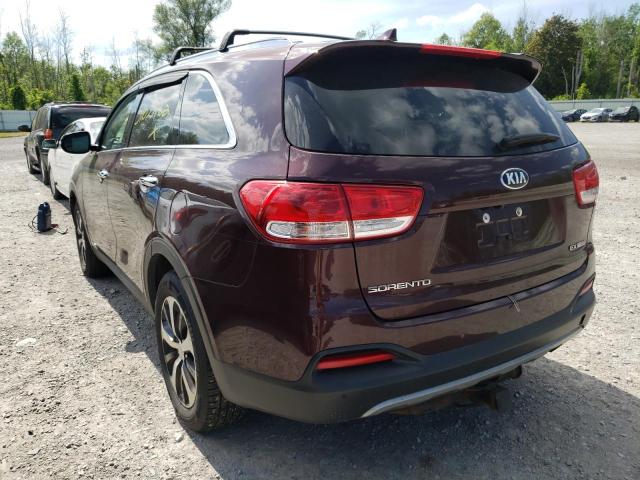 Photo 3 from auction – 2016 KIA SORENTO EX with VIN 5XYPHDA52GG124400