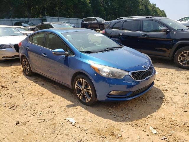 KIA FORTE EX 2014 with VIN KNAFZ4A87E5065348 - Photo from auction