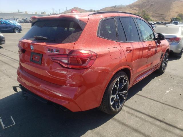 Photo 4 from auction – 2021 BMW X3 M COMPE with VIN 5YMTS0C07M9H24783