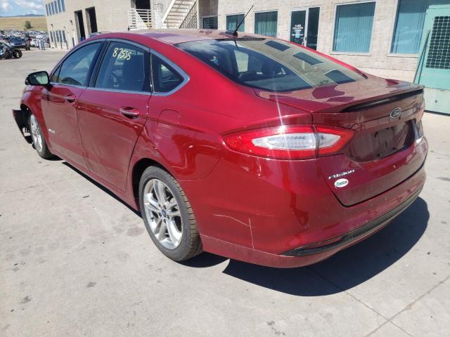 Photo 3 from auction – 2016 FORD FUSION TIT with VIN 3FA6P0RU0GR105715