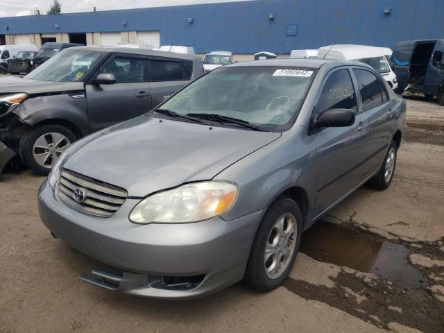 Photo 2 from auction – 2003 TOYOTA COROLLA CE with VIN JTDBR32E130050242