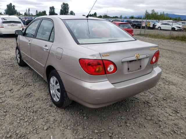 Photo 3 from auction – 2003 TOYOTA COROLLA with VIN 1NXBR32E03Z111424