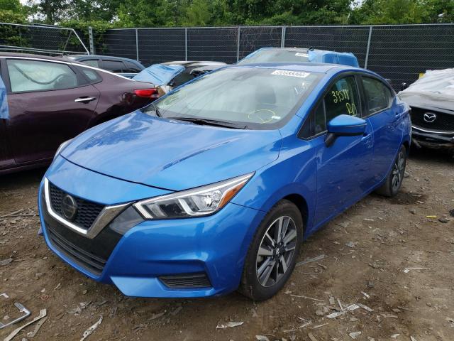 Photo 2 from auction – 2021 NISSAN VERSA SV with VIN 3N1CN8EV4ML811605