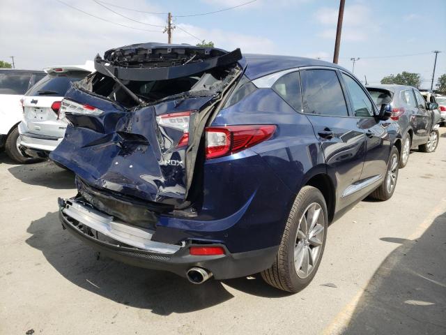 Photo 4 from auction – 2021 ACURA RDX TECHNO with VIN 5J8TC1H59ML019291