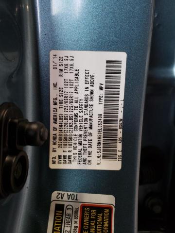 Photo 10 from auction – 2014 HONDA CR-V EX with VIN 5J6RM4H50EL052408