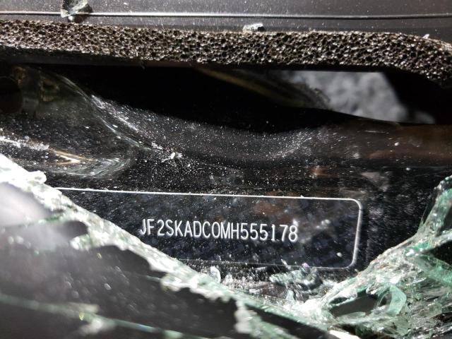 Photo 10 from auction – 2021 SUBARU FORESTER with VIN JF2SKADC0MH555178