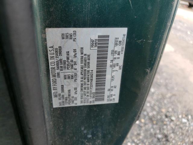 Zdjęcie 10 z aukcji – 2000 FORD F150 z VIN 1FTZF1723YNB38214