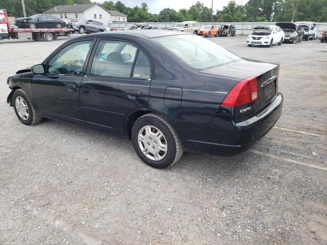Photo 3 from auction – 2001 HONDA CIVIC with VIN 2HGES15561H502519