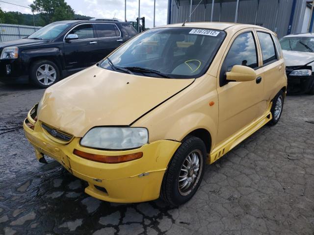Photo 2 from auction – 2004 CHEVROLET AVEO with VIN KL1TD62614B202093