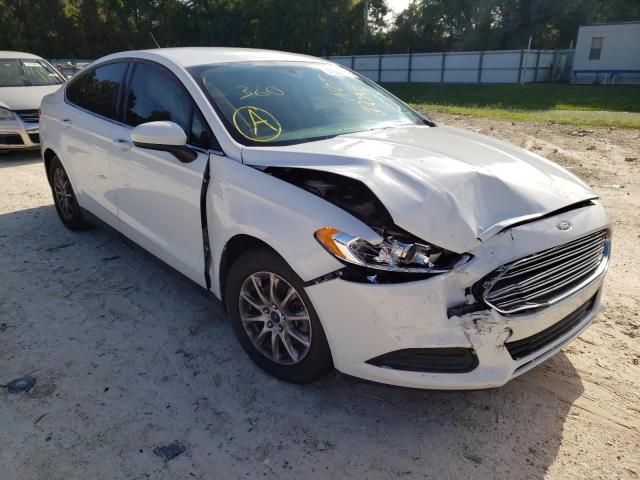 FORD FUSION S 2016 with VIN 3FA6P0G72GR333261 - Photo from auction