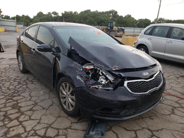 KIA FORTE EX 2014 مع رقم تعريف المركبة KNAFX4A88E5053697 - صورة من المزاد