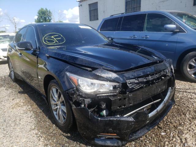 INFINITI Q50 PREMIU 2017 with VIN JN1EV7AR9HM830755 - Photo from auction