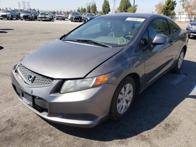 Photo 2 from auction – 2012 HONDA CIVIC LX with VIN 2HGFG3B59CH553702