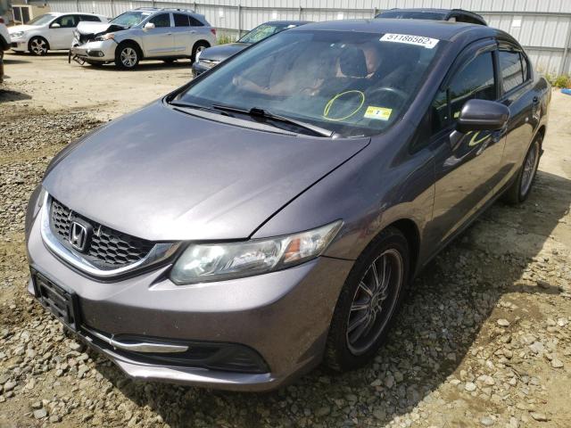 Photo 2 from auction – 2015 HONDA CIVIC LX with VIN 19XFB2F54FE035563