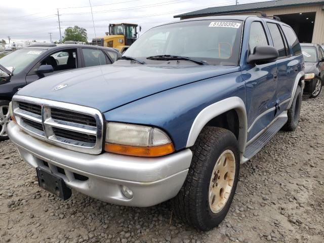 Photo 2 from auction – 2002 DODGE DURANGO SL with VIN 1B4HS58N72F200560