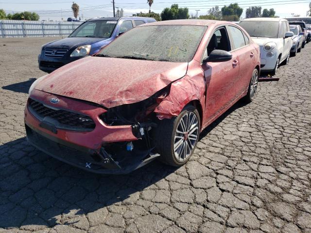 Photo 2 from auction – 2021 KIA FORTE GT with VIN 3KPF44AC8ME334188