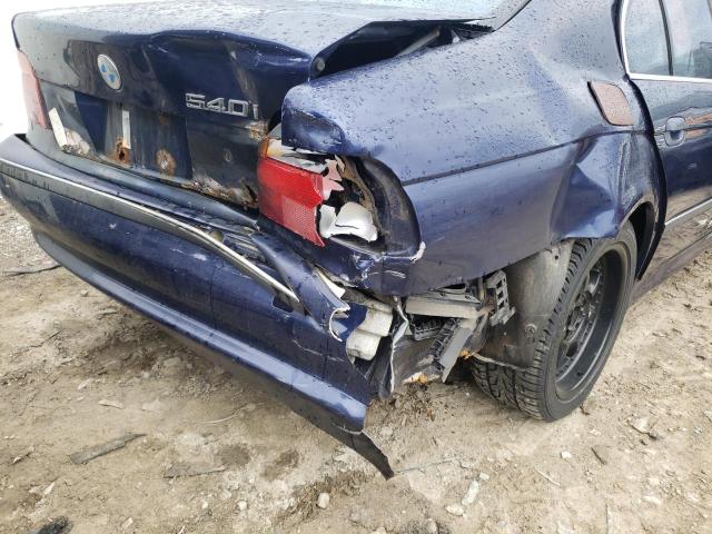Photo 9 from auction – 1997 BMW 540 I with VIN WBADE5321VBV90537