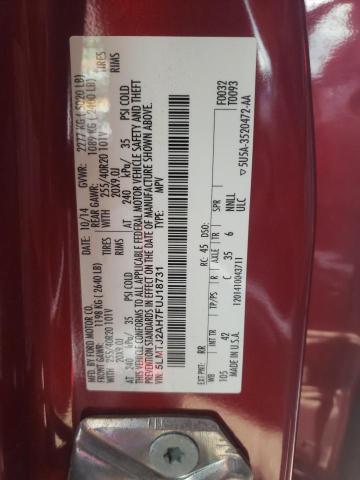 Photo 10 from auction – 2015 LINCOLN MKC with VIN 5LMTJ2AH7FUJ18731