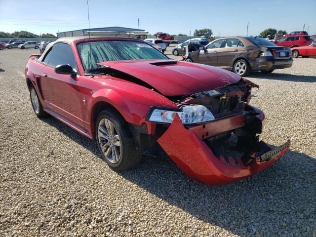 FORD MUSTANG 2001 with VIN 1FAFP44411F129010 - Photo from auction
