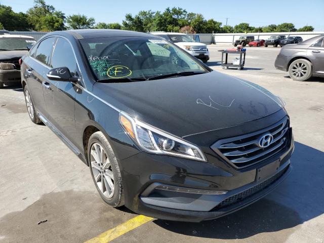HYUNDAI SONATA SPO 2016 with VIN 5NPE34AF8GH338993 - Photo from auction
