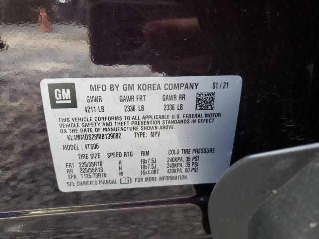 Photo 10 from auction – 2021 BUICK ENCORE GX with VIN KL4MMDS28MB139082