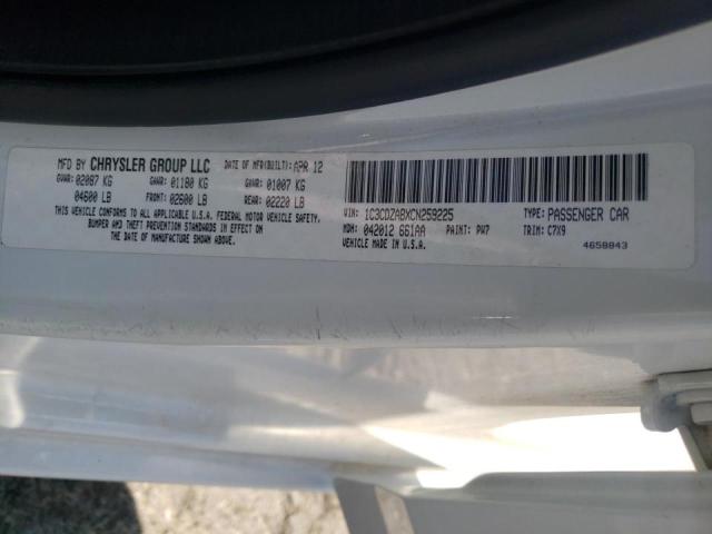 Photo 10 from auction – 2012 DODGE AVENGER SE with VIN 1C3CDZABXCN259225