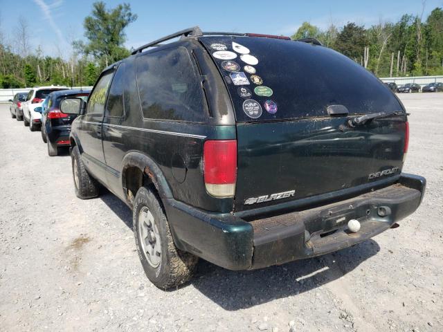 Photo 3 from auction – 2001 CHEVROLET BLAZER with VIN 1GNCT18W21K247715