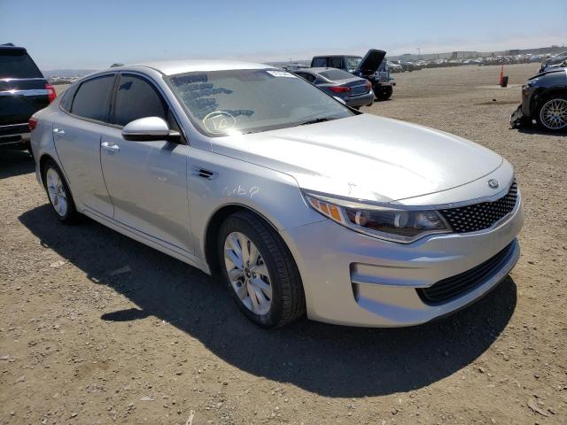 KIA OPTIMA EX 2016 with VIN 5XXGU4L33GG059438 - Photo from auction