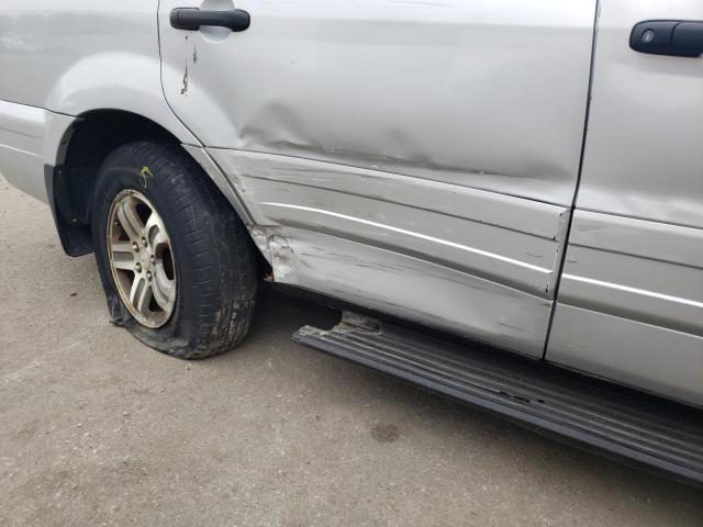 Photo 9 from auction – 2004 HONDA PILOT EXL with VIN 2HKYF18624H567030
