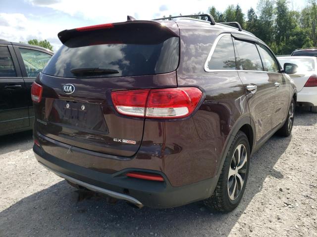 Photo 4 from auction – 2016 KIA SORENTO EX with VIN 5XYPHDA52GG124400