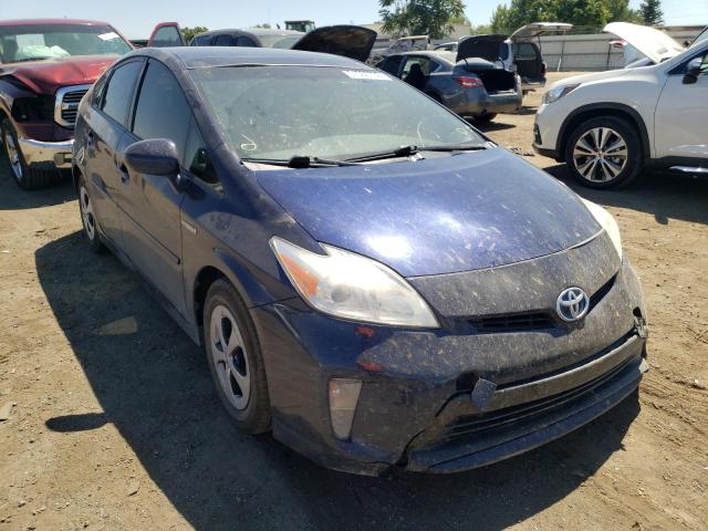 TOYOTA PRIUS 2013 with VIN JTDKN3DUXD1670602 - Photo from auction