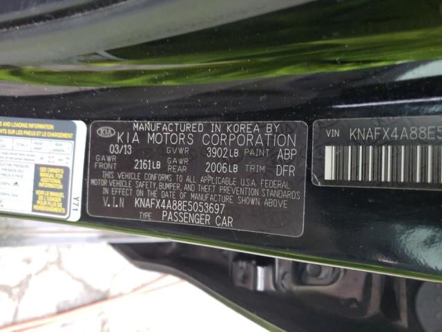 Photo 10 from auction – 2014 KIA FORTE EX with VIN KNAFX4A88E5053697