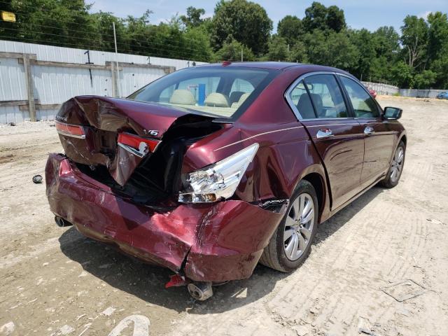 Photo 4 from auction – 2012 HONDA ACCORD EXL with VIN 1HGCP3F85CA021465