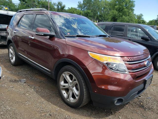 FORD EXPLORER L 2015 with VIN 1FM5K8F84FGB21573 - Photo from auction