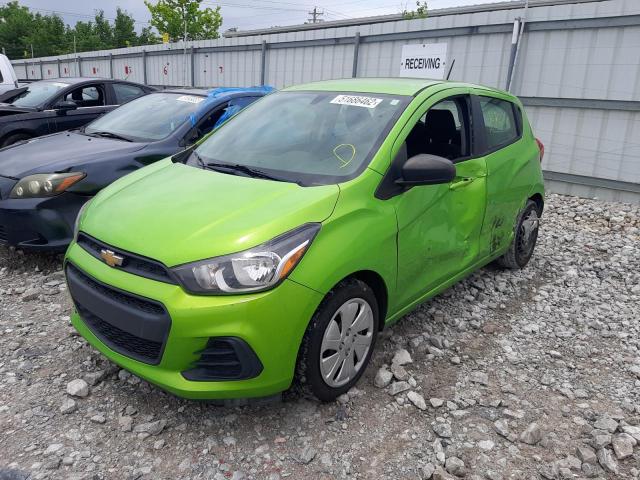 Photo 2 from auction – 2016 CHEVROLET SPARK LS with VIN KL8CB6SA6GC618747