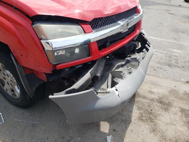 Photo 9 from auction – 2002 CHEVROLET AVALANCHE with VIN 3GNEK13TX2G308973