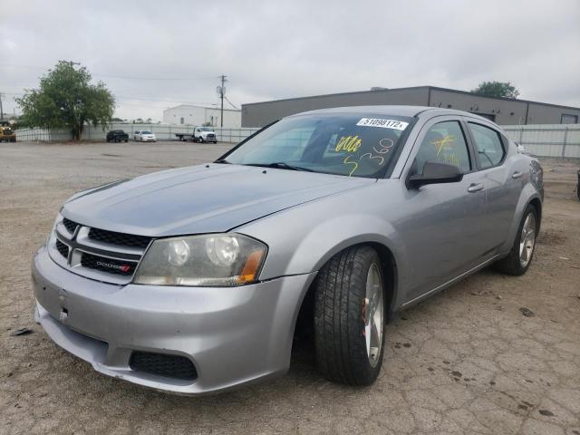 Photo 2 from auction – 2014 DODGE AVENGER SE with VIN 1C3CDZAB6EN190262