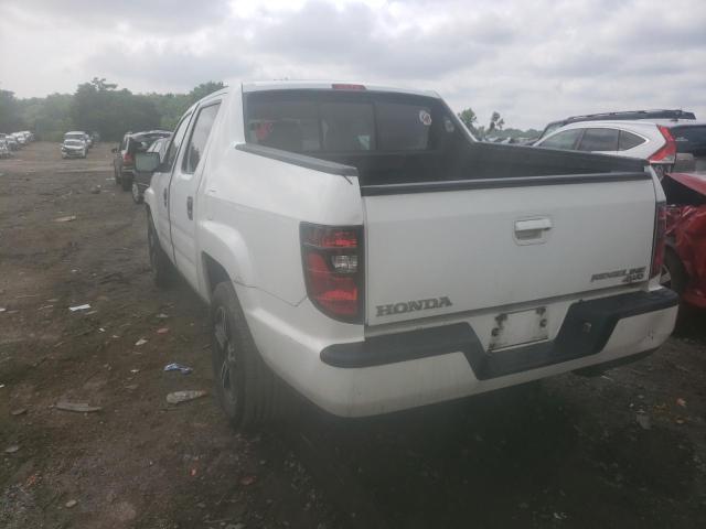 Photo 3 from auction – 2014 HONDA RIDGELINE with VIN 5FPYK1F7XEB004595