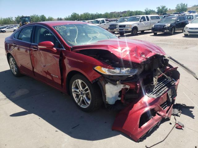 FORD FUSION TIT 2016 with VIN 3FA6P0RU0GR105715 - Photo from auction