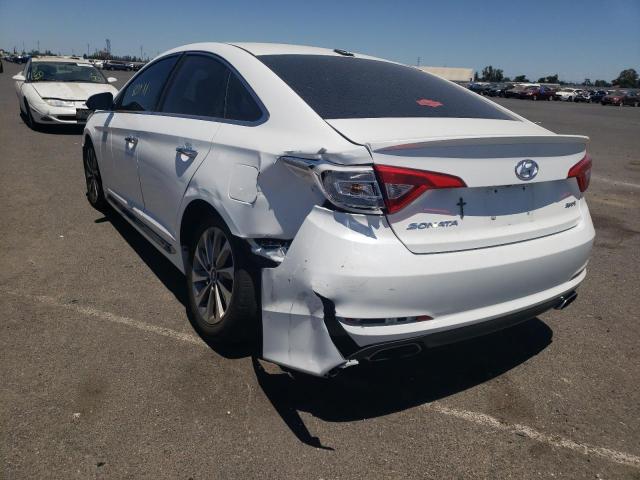 Photo 3 from auction – 2016 HYUNDAI SONATA SPO with VIN 5NPE34AF7GH380135