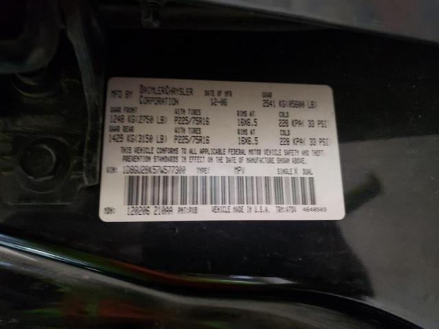 Photo 10 from auction – 2007 DODGE NITRO SXT with VIN 1D8GU28K57W577300