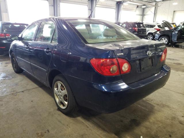 Photo 3 from auction – 2005 TOYOTA COROLLA CE with VIN JTDBR32E250054593