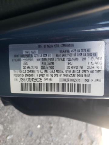 Photo 10 from auction – 2021 MAZDA CX-5 TOURI with VIN JM3KFACM2M0359035